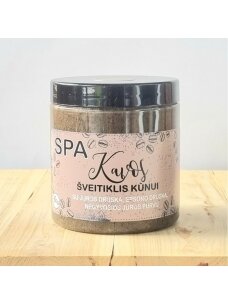 Spa Exfoliating Body Scrub with dear sea mud and coffee