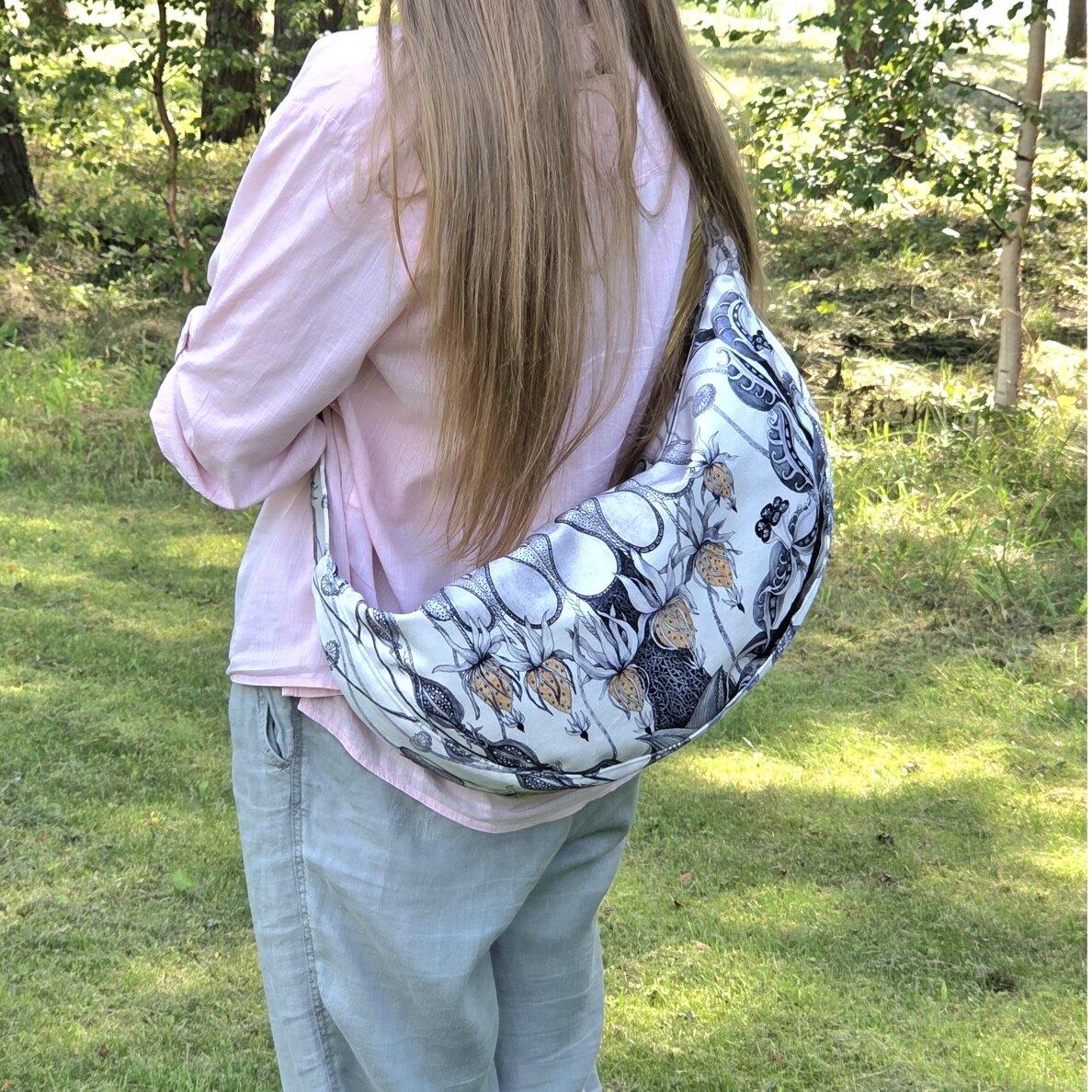 Hobo handbag, "Carousel" Big 3
