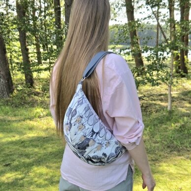 Hobo handbag, "Carousel" Medium 2