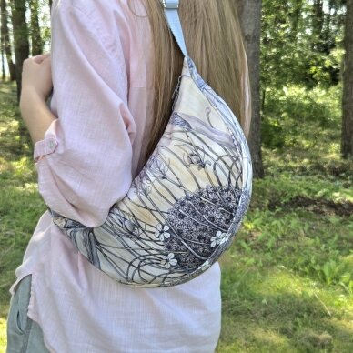 Hobo handbag, "Paradise flower" Medium 1 Hobo handbag, "Paradise flower" Medium 1