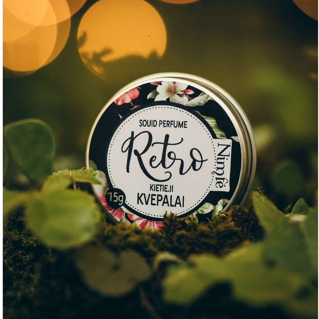 Solid perfume. Retro