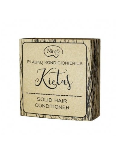 Solid hair conditioner 1