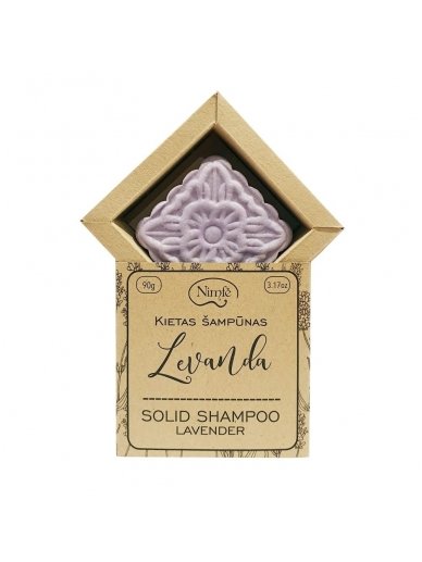Solid shampoo Lavender