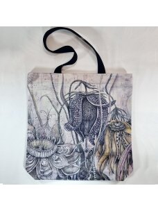 Tote bag, medium ,"Dream Flowers"