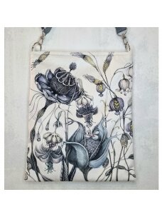 Tote bag, medium ,"A flowery tale" big
