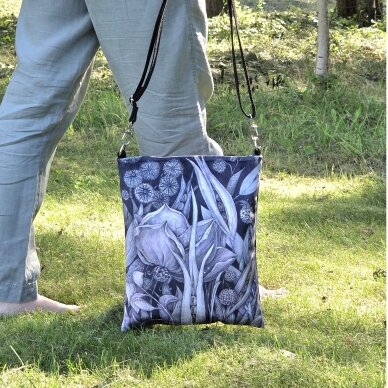 Tote bag, big, "Darkness" 1