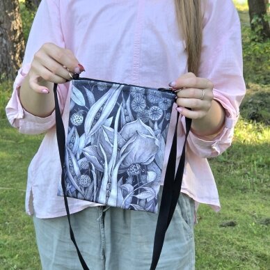 Handbag, medium "Darkness" 1