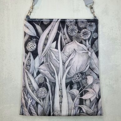 Tote bag, big, "Darkness" 4 Tote bag, big, "Darkness" 4