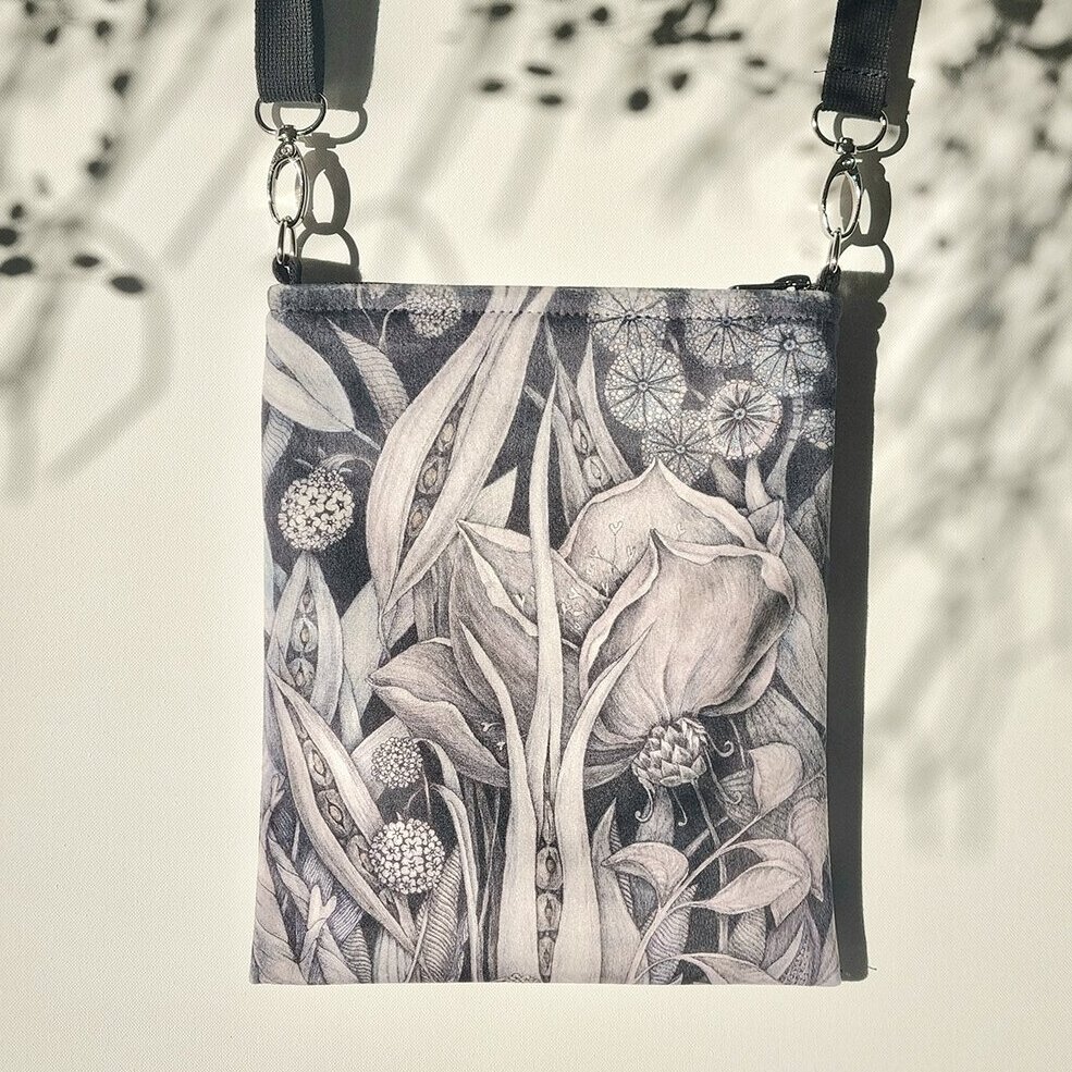 Handbag, medium "Darkness" 3 Handbag, medium "Darkness" 3