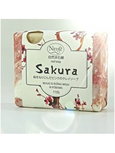 Natural soap. Sakura 1