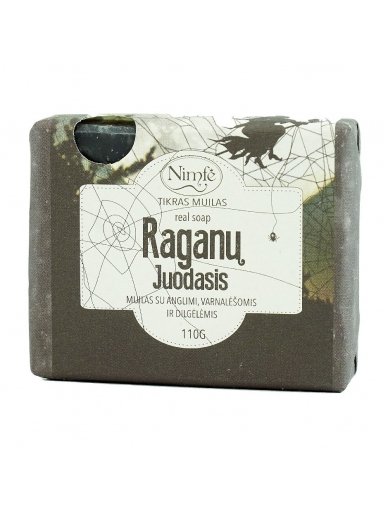 Natural soap. Witch's Black. 2