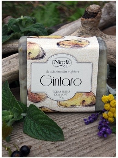 Natural soap. Amber. 2