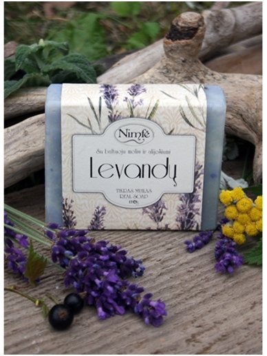 Natural soap. Lavender. 1