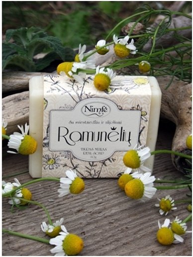 Natural soap. Camomile. 1