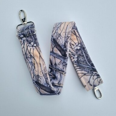 Wide Strap "Paradise flower"