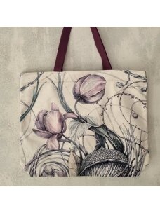 Tote bag, big "Tulips"