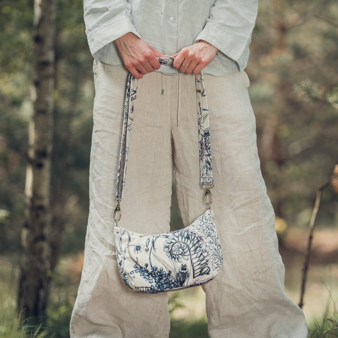 Handbag Baguette, "Summer"