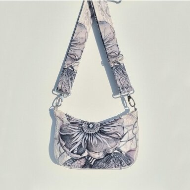 Handbag Baguette, "Hellebores"