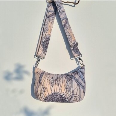 Handbag Baguette, "Paradise flower" Handbag Baguette, "Paradise flower"